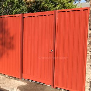 Aluminium Fencing Sydney colorbond gate