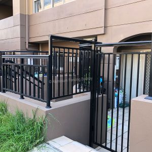 Aluminium Fencing Sydney oxley alternate style fencing