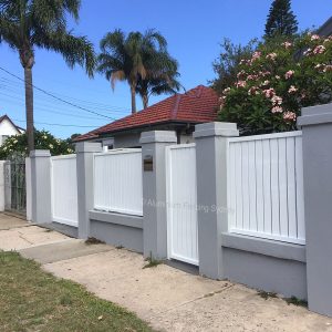 Aluminium Fencing Sydney vertical slat fence