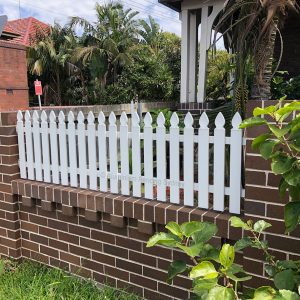 Aluminium Fencing Sydney aluminium picket gothic style panel