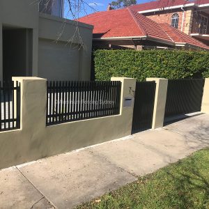 Aluminium Fencing Sydney 3D slats panels and gates