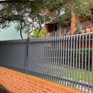 Aluminium Fencing Sydney 3D standard slat panels
