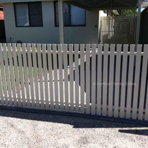 Aluminium Fencing Sydney aluminium flat top picket fence