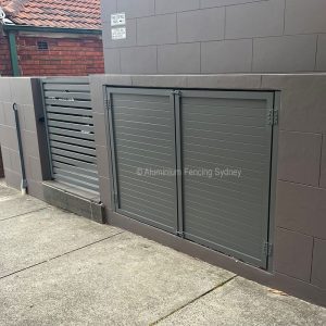 Aluminium Fencing Sydney - Fire hydrant enclosure gate